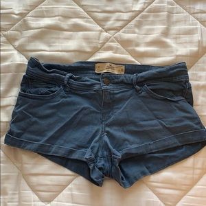Navy blue shorts from Hollister